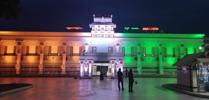 Tricolour Exhibition at Madurai Junction Celebrates India’s Freedom Spirit