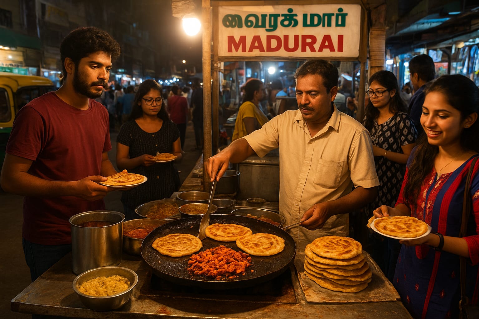 Street Food Culture of Madurai: The Flavorful Heart of the Temple City