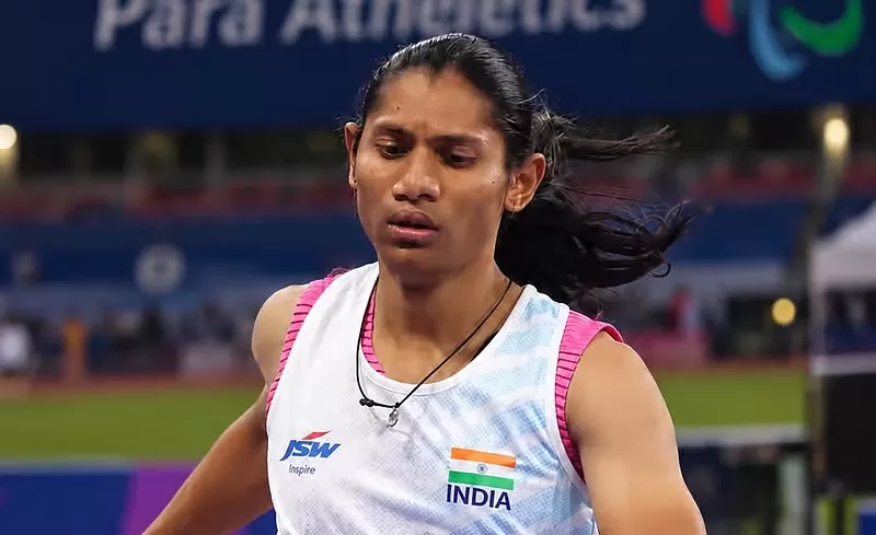 Deepthi Jeevanji Wins Gold in 400m T20
